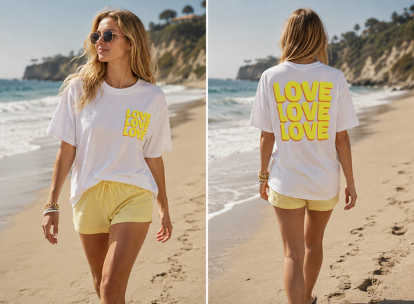 White Love Vibes Shirt