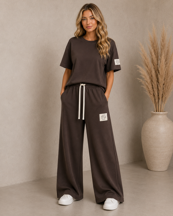 Easy Going Comfy Set bruin