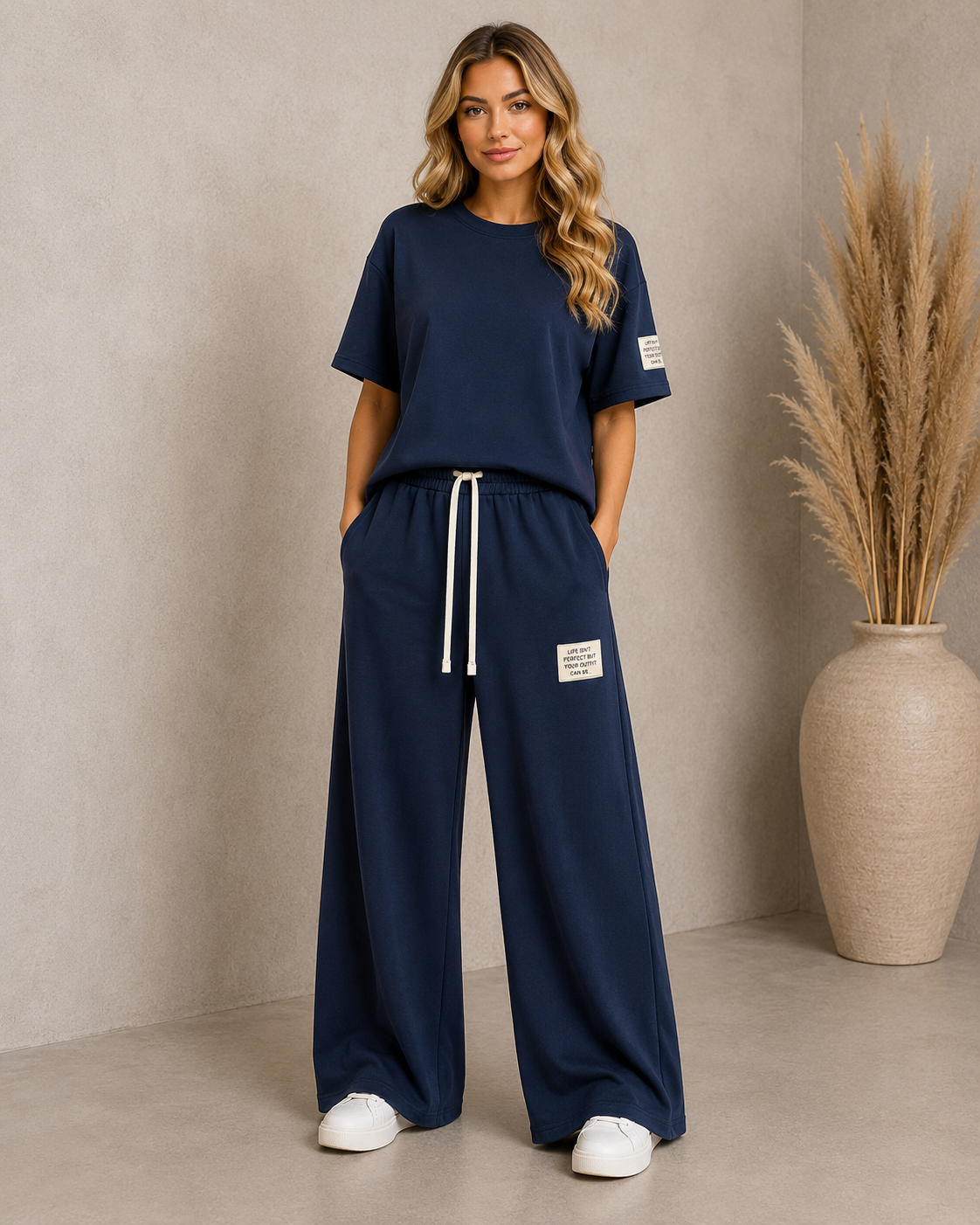Easy Going Comfy Set blauw
