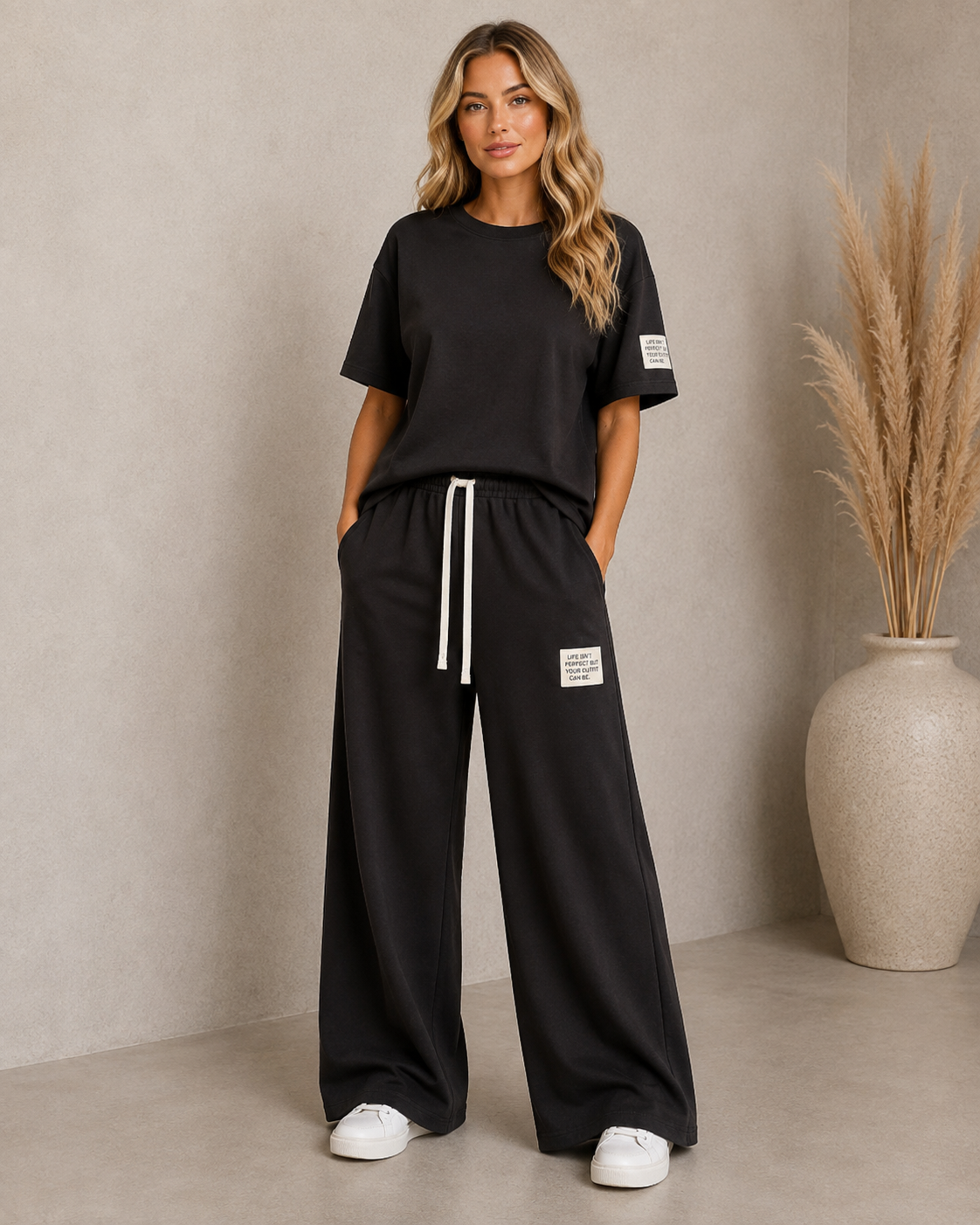 Easy Going Comfy Set zwart