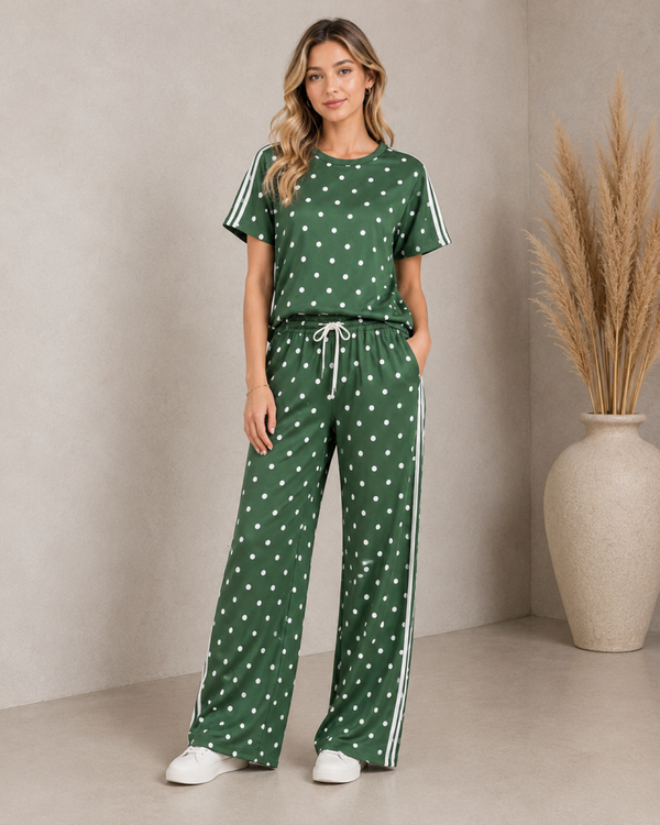Dotty Days Comfy Set groen