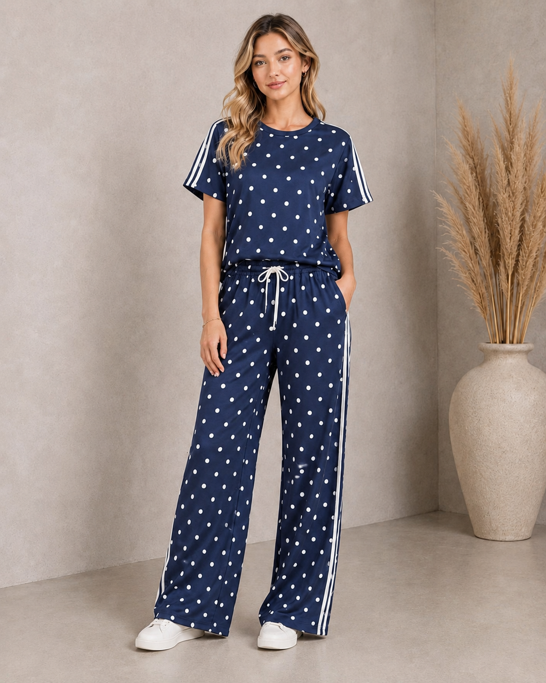 Dotty Days Comfy Set blauw