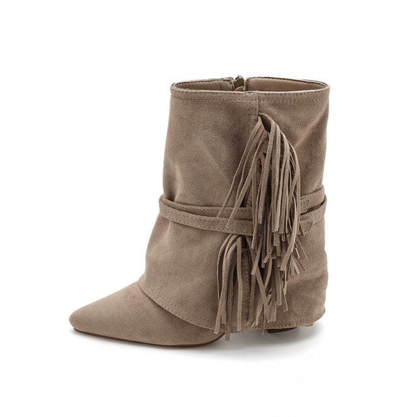 Sandy Fringe Boot