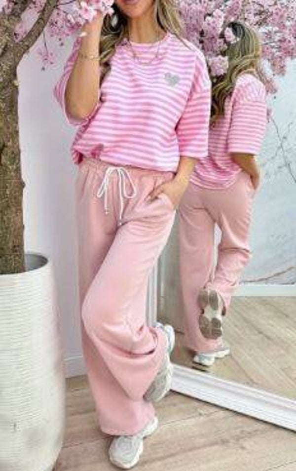 City Chill Lounge Set roze