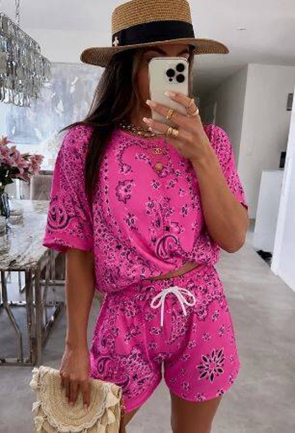 Pink Paradise Lounge Set