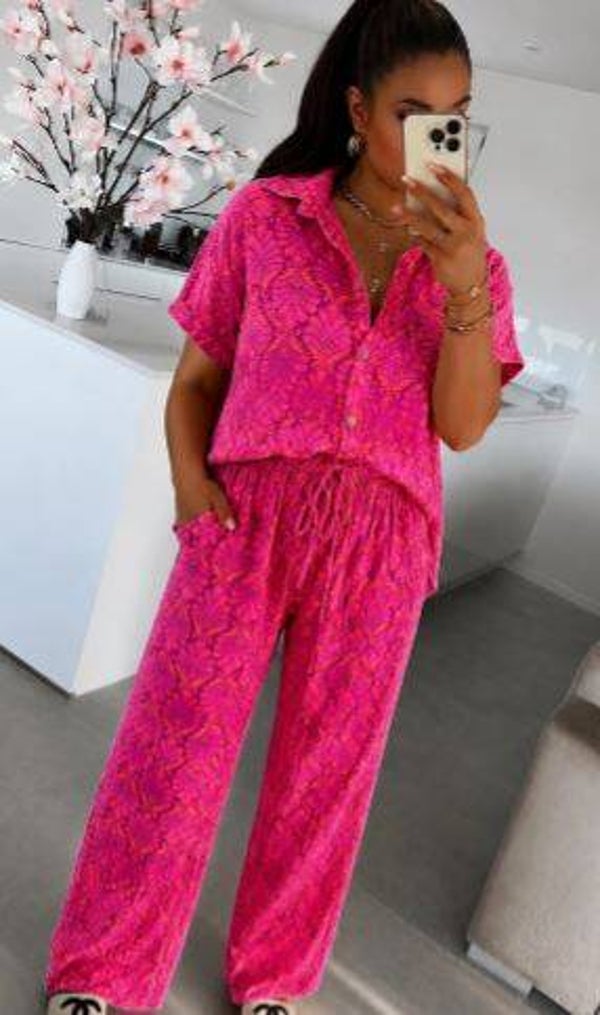 Fuchsia Sunset Set