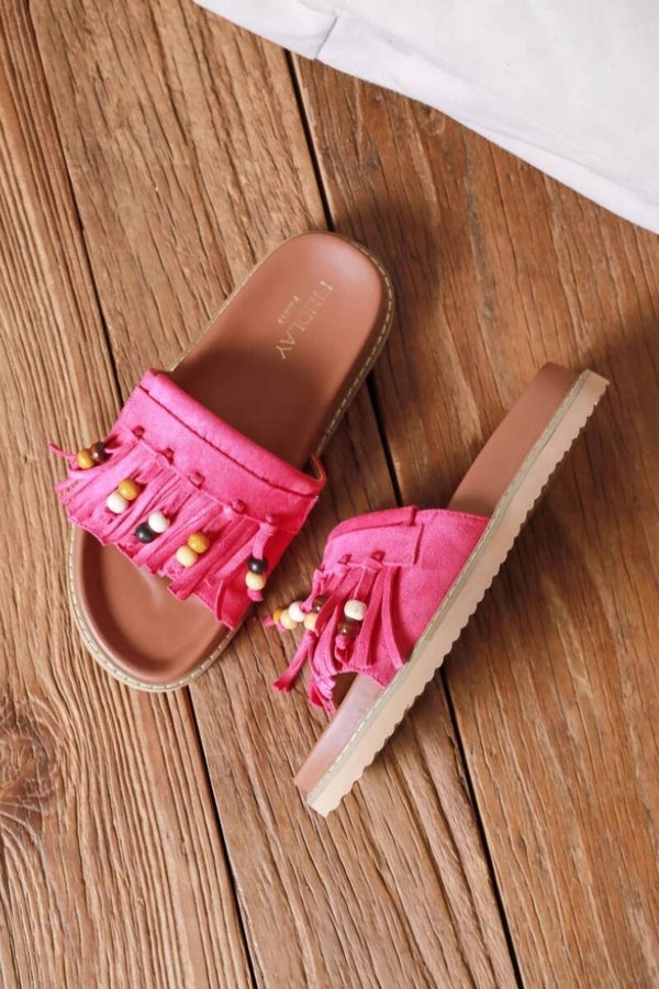 Boho Fringe Sandal