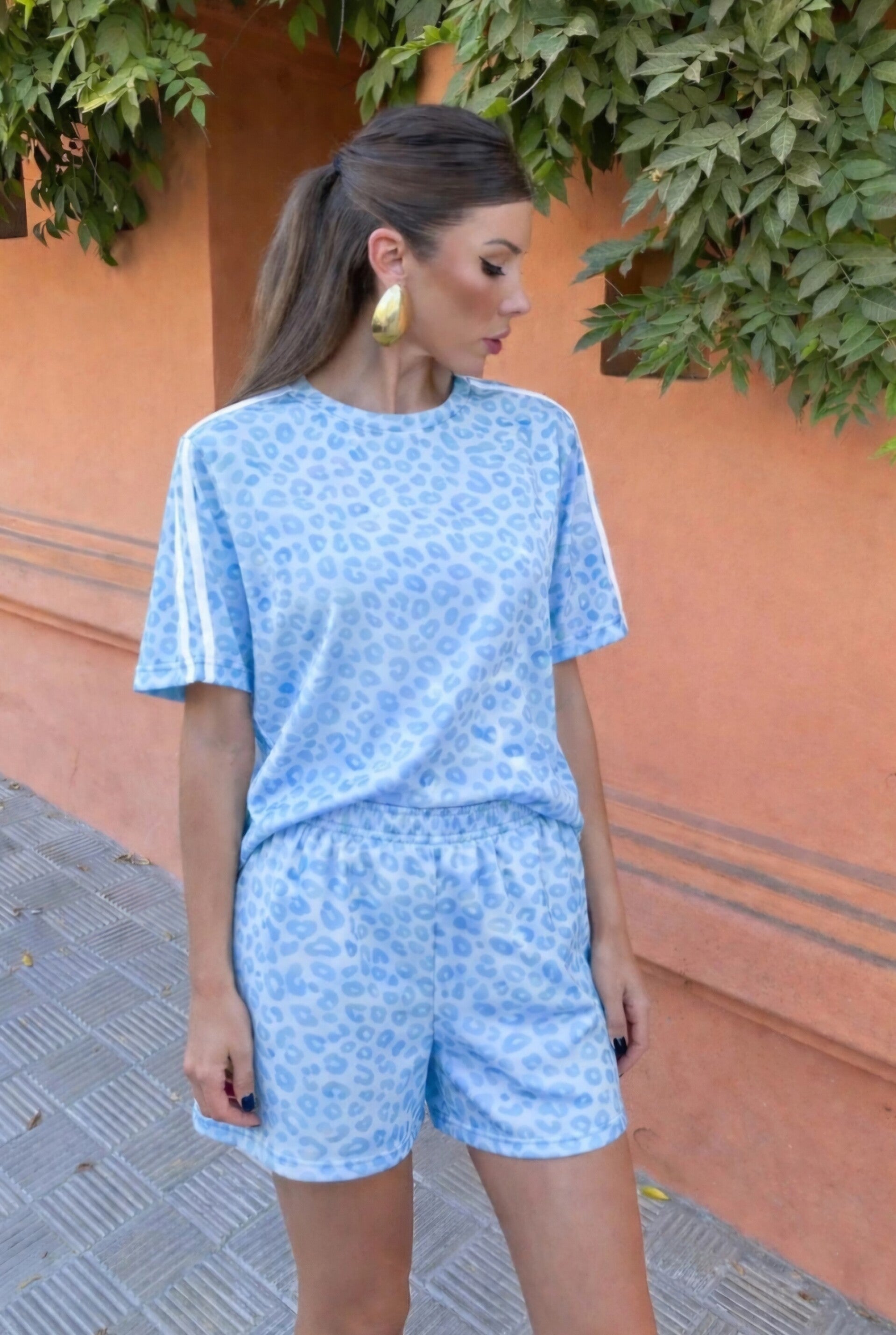 Leopard Summer Set blauw