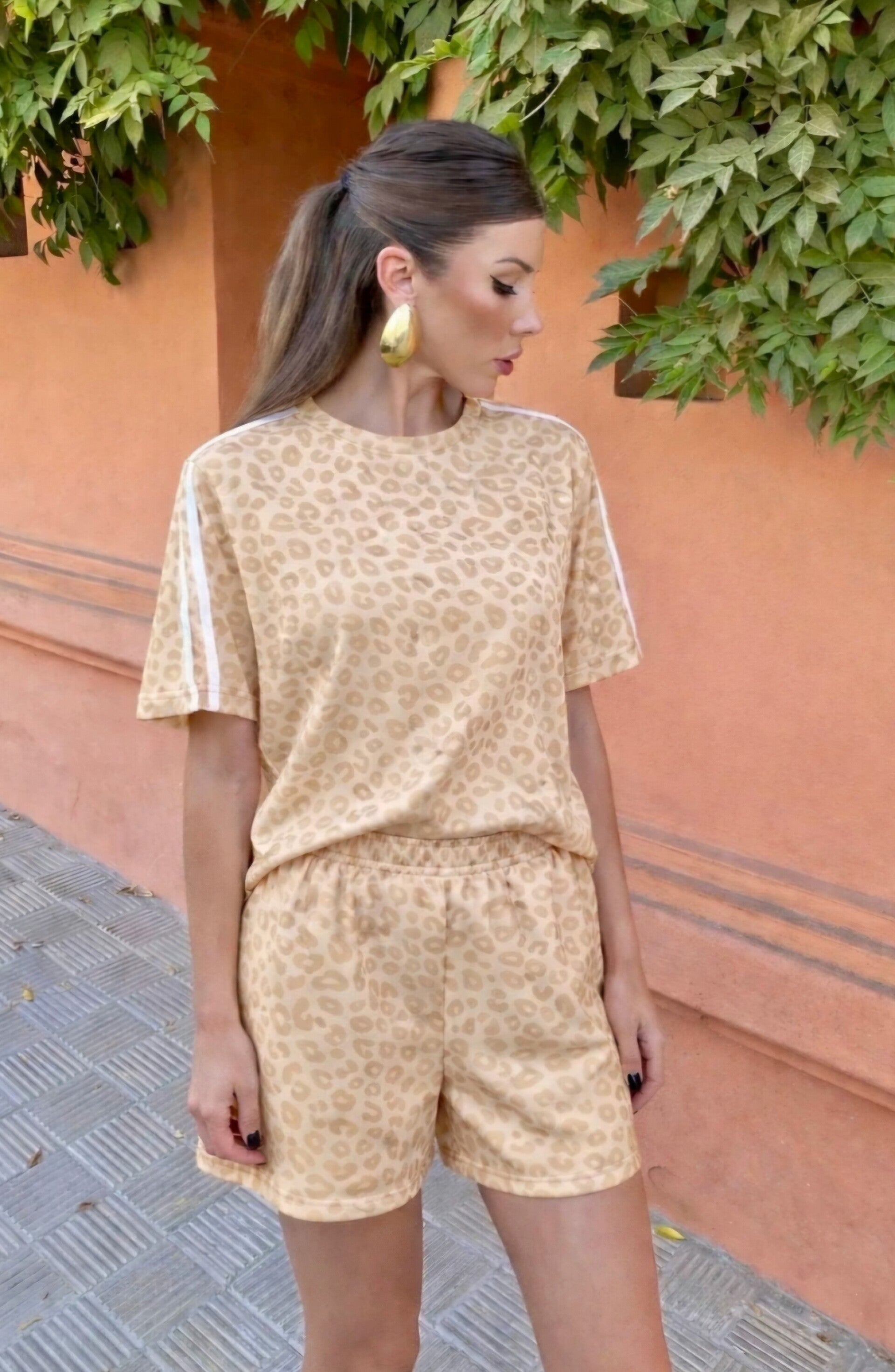 Leopard Summer Set beige