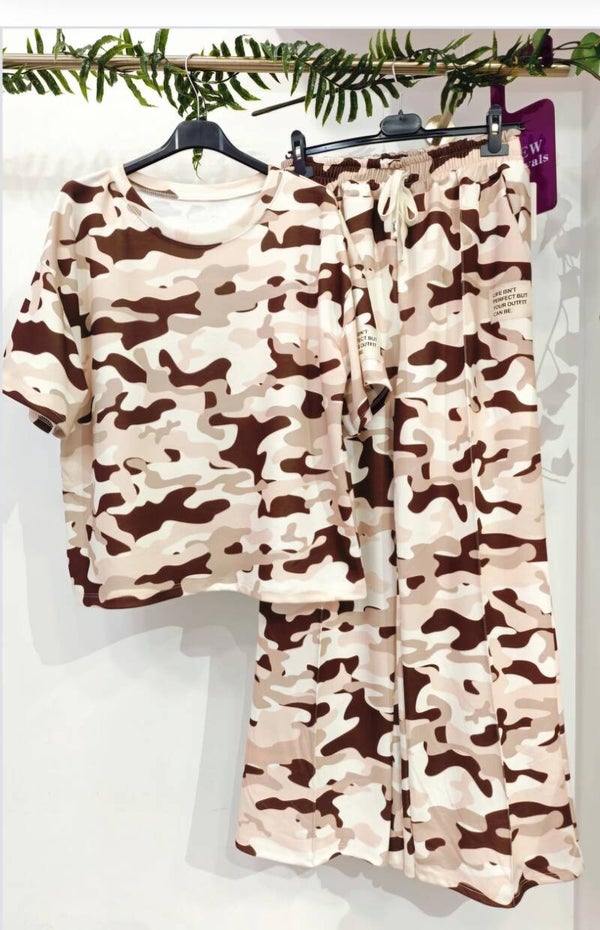 Sand Camo Lounge Set
