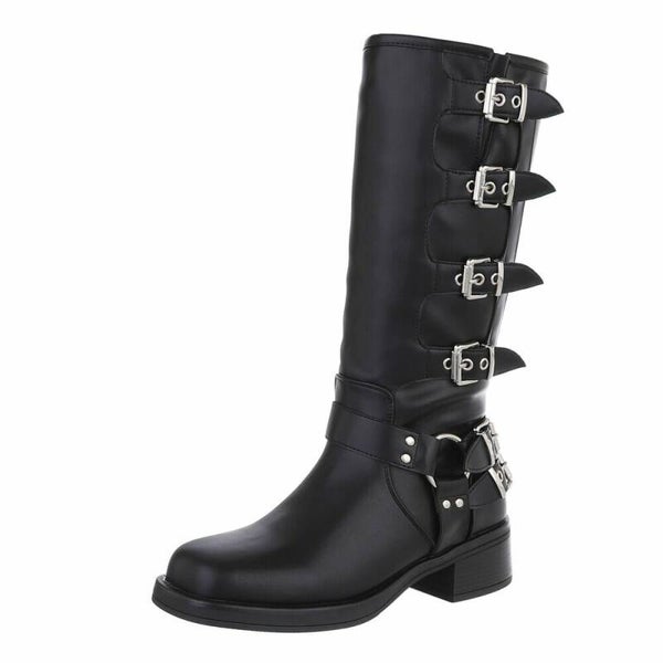 Rebel Buckle Boots