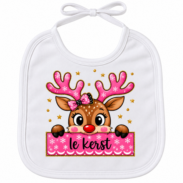Slabbetje 1e kerst Rendier
