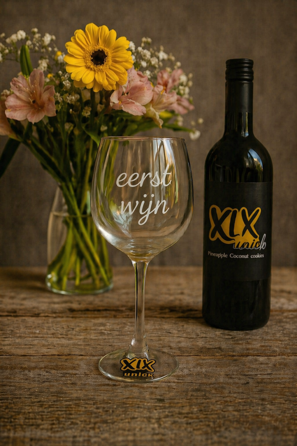 Wijnglas: Eerst wijn