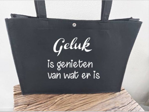 Vilt tas: Geluk is genieten van wat er is