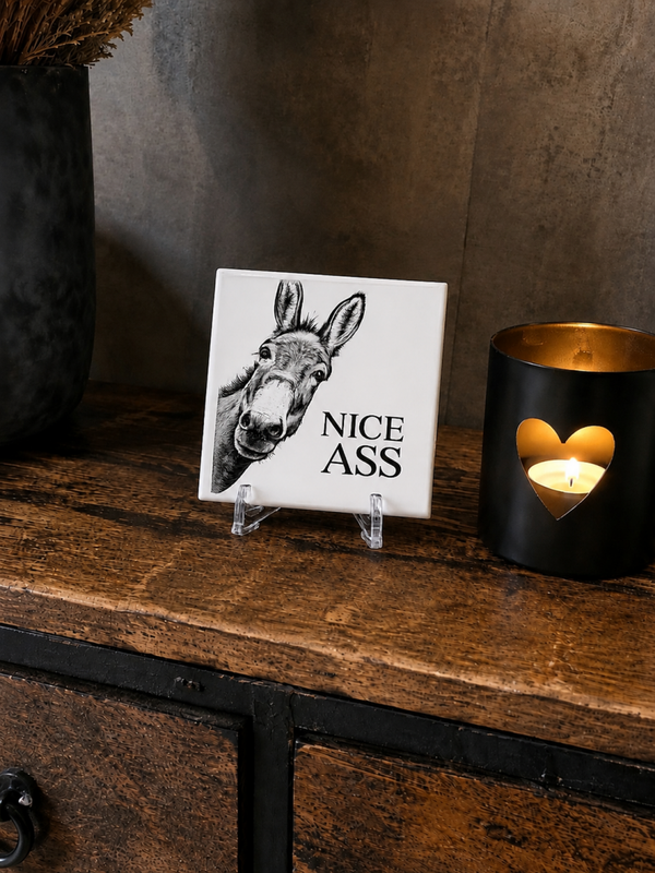 Tegeltje: Nice Ass