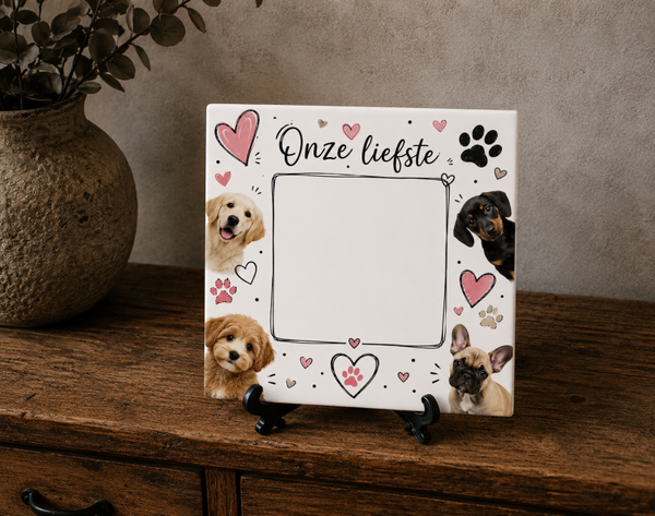 Tegeltje: Onze liefste