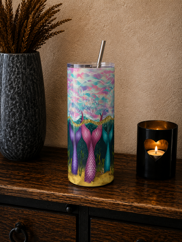 Tumbler: Zeemeermin staarten