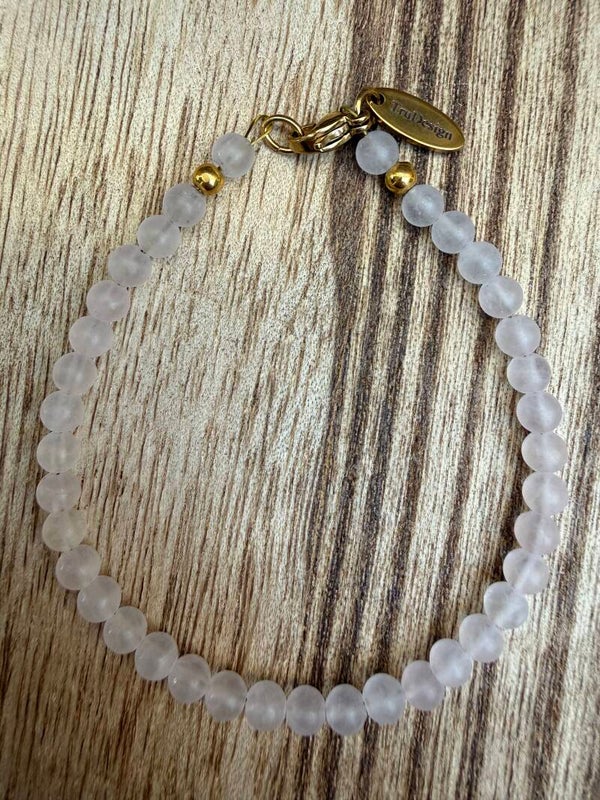 Dulcis – ijsroze armband | Nexus Aurum