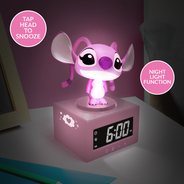 STITCH - Angel Réveil Lumineux Icon 12cm
