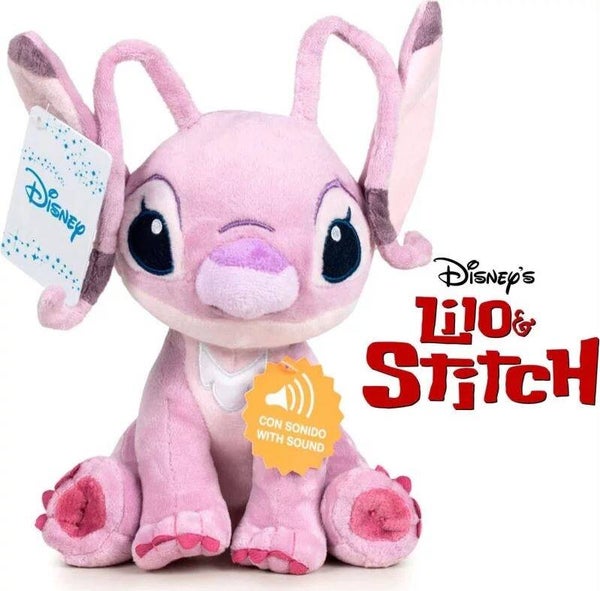 LILO & STITCH - Peluche Sonore Angel - 40 cm