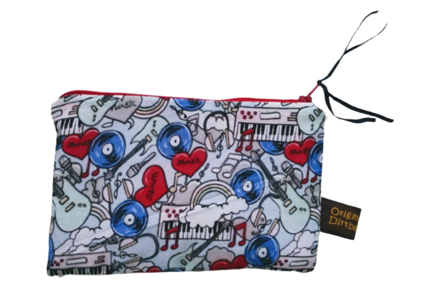 Zippered Pouch - Music Lovers