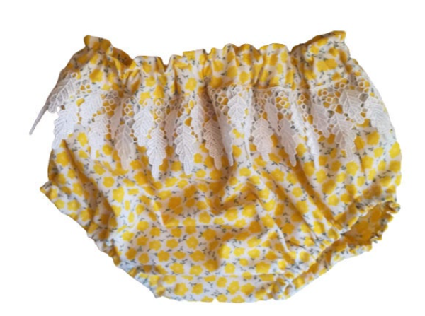 Baby Panties Toddler Size - Yellow