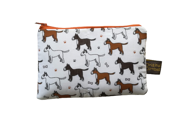 Zippered Pouch - Bull Terrier