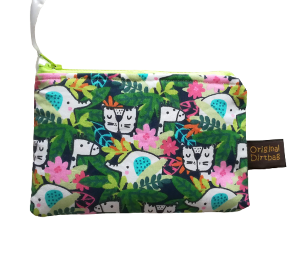 Zippered Pouch - Jungle Animals