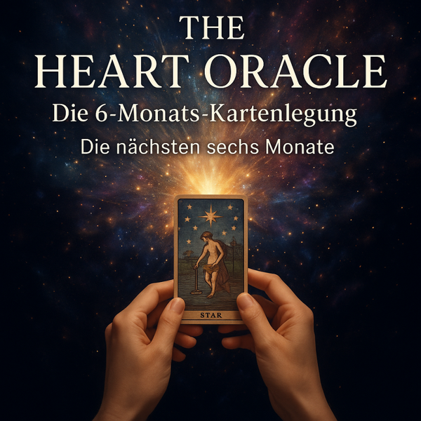THE HEART ORACLE® – Die 6-Monats-Seelenlegung - MAGISCH - TIEF - WAHRHAFTIG