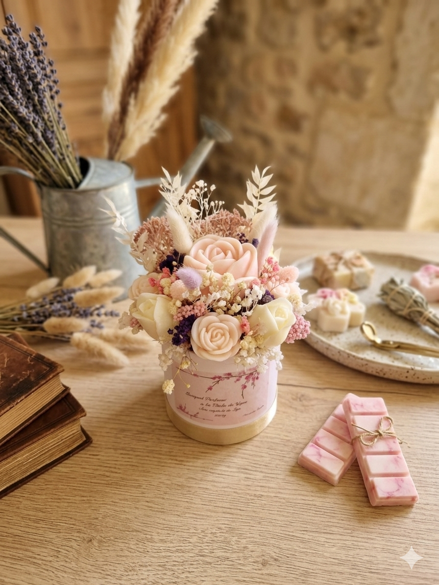Bouquet parfumé Pêche de Vigne