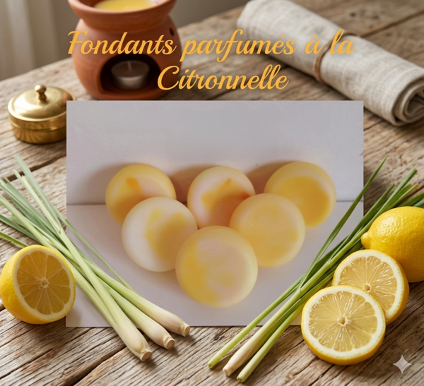 Fondant parfumé à la citronnelle