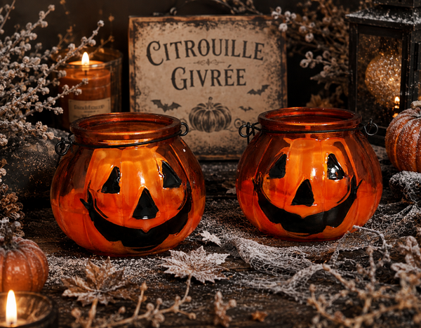 Bougie Citrouille Givrée