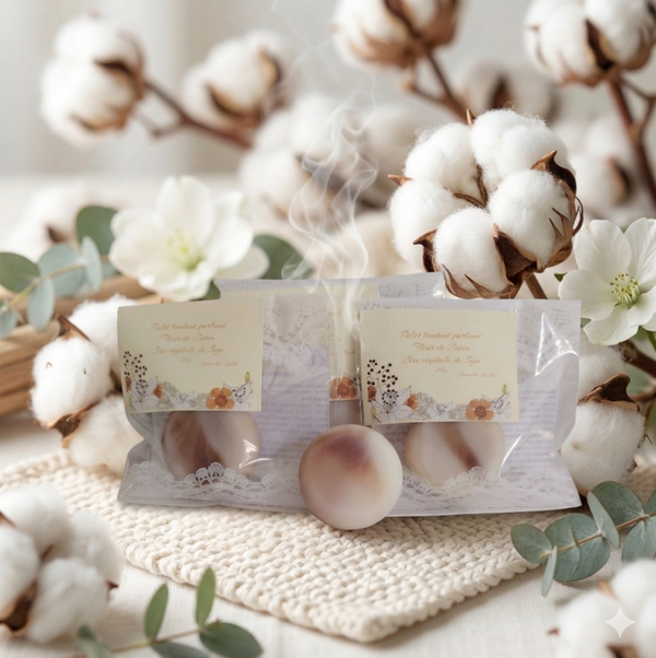 Palet fondant parfumé Fleur de Coton