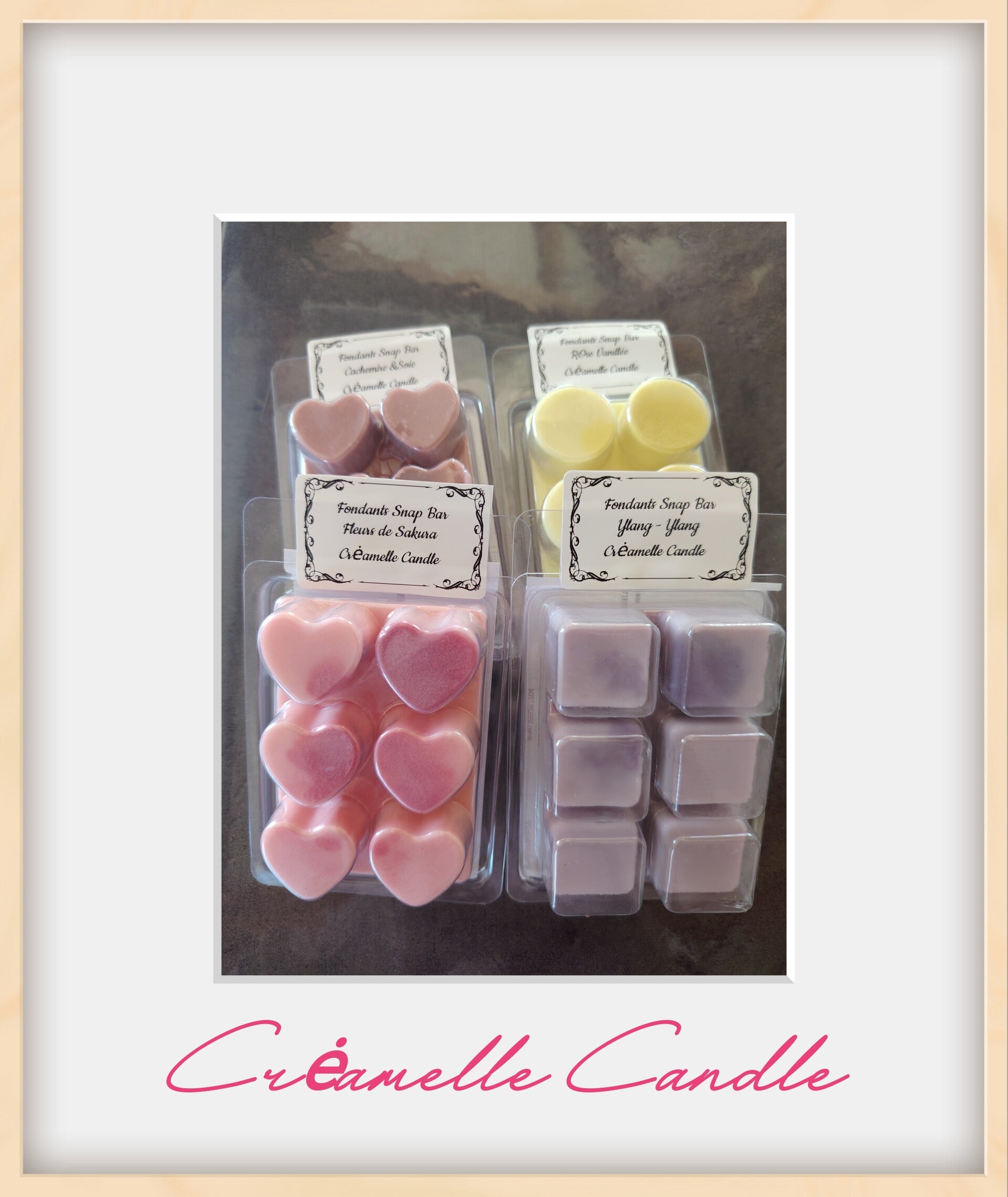 Fondants parfumés Snap bar