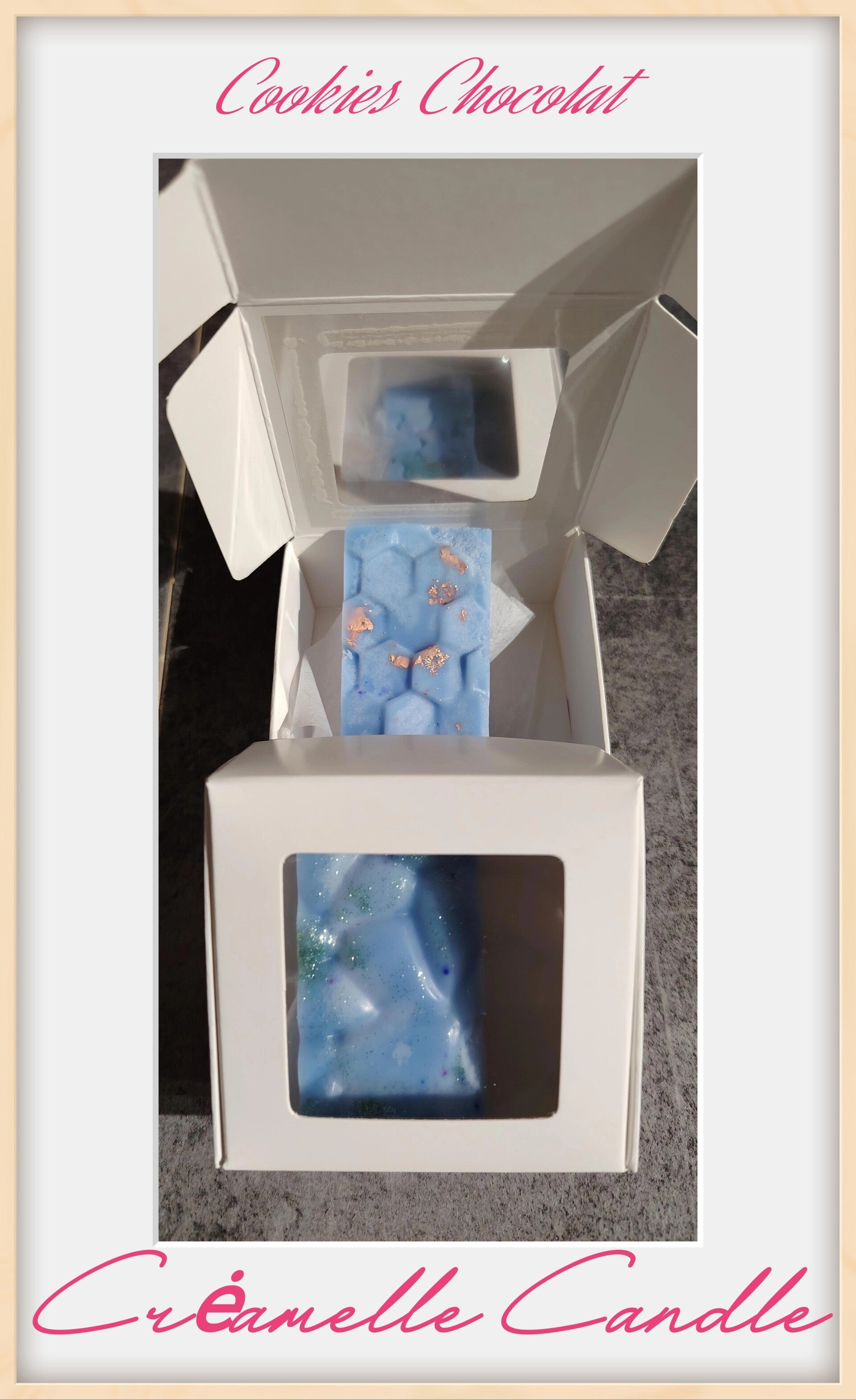 Fondant tablette Cookies Chocolat