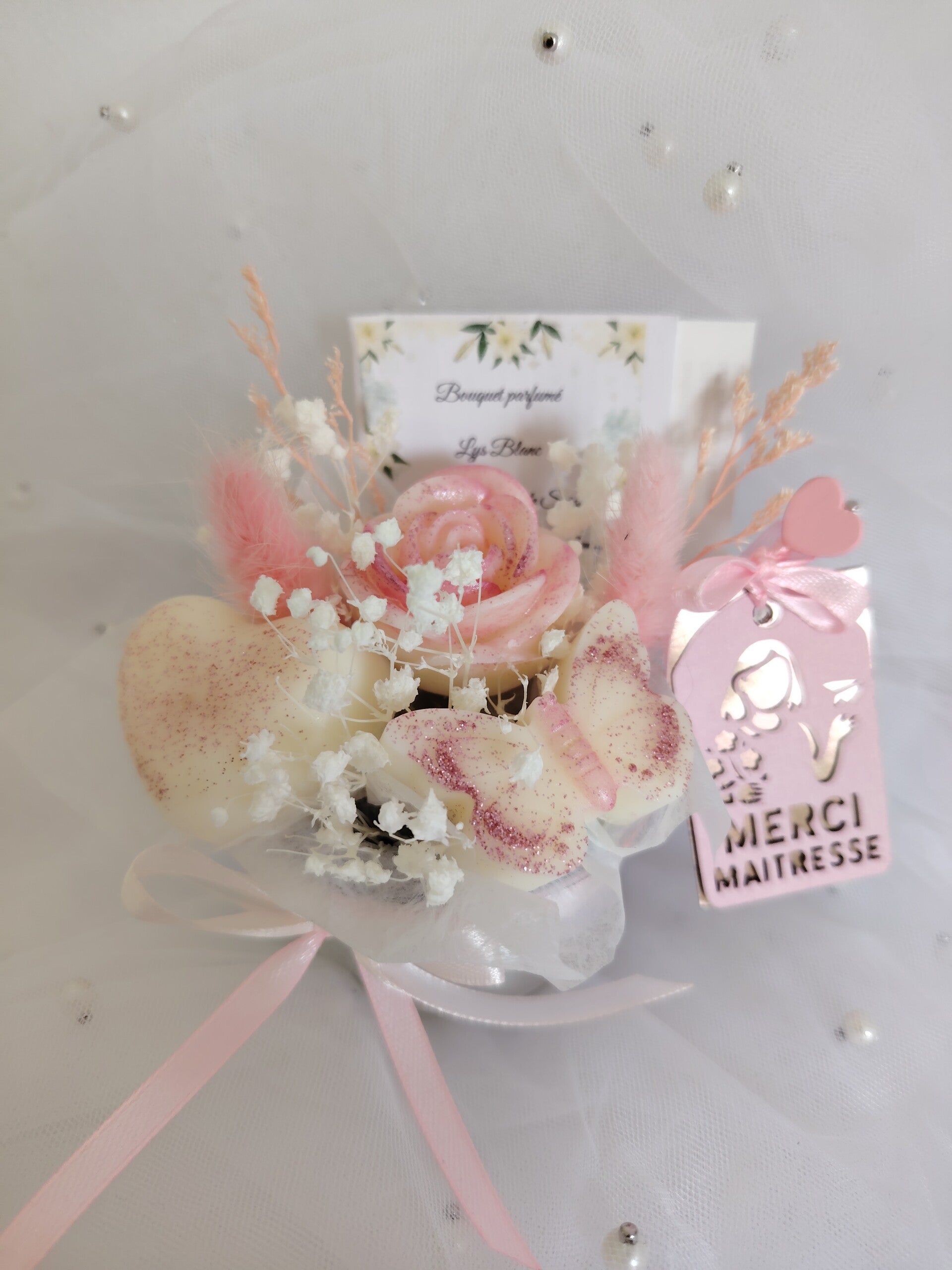 Petit bouquet parfumés Lys Blanc