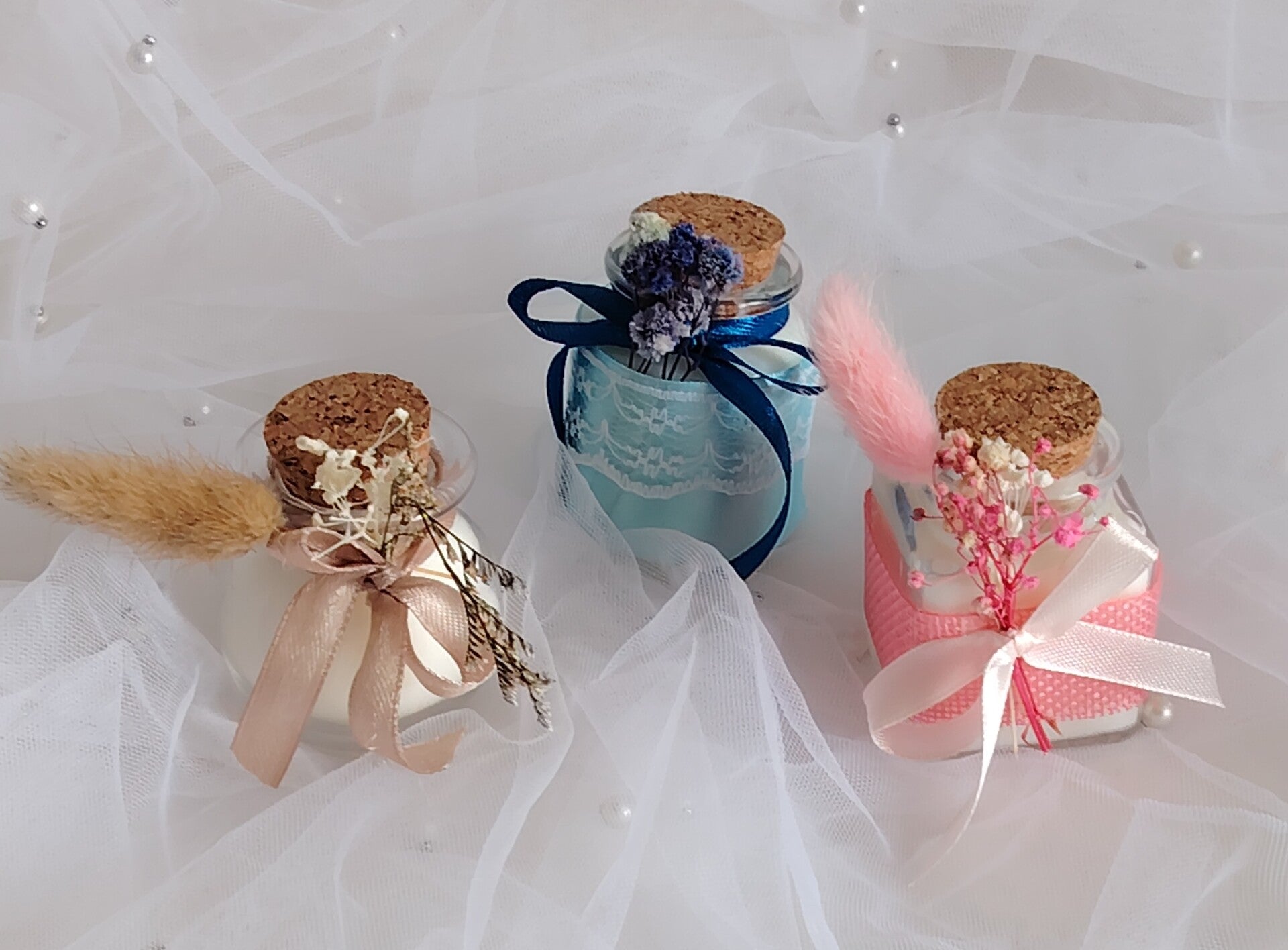 Petites bougies invités