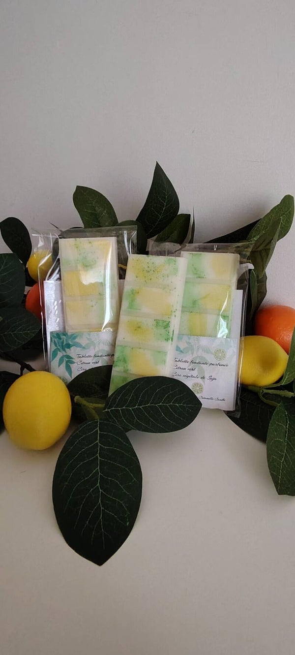 Tablette de Fondants parfumése Citron vert