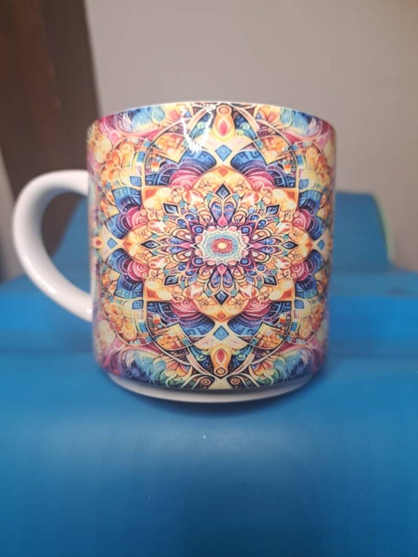 11oz keleidescope coffee mug