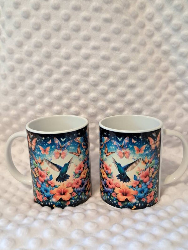 15oz coffee mug Humming Bird