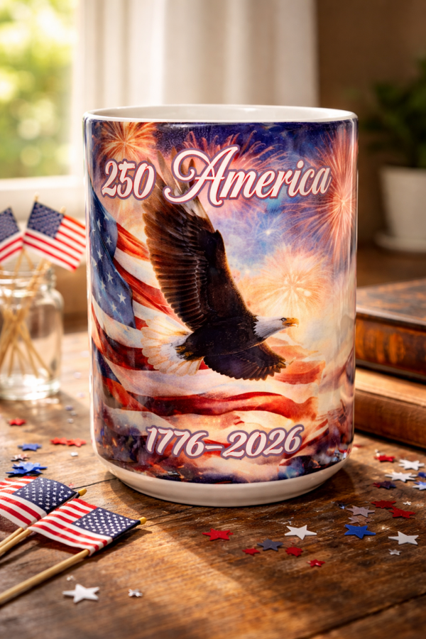 15oz Coffee Mug Eagle