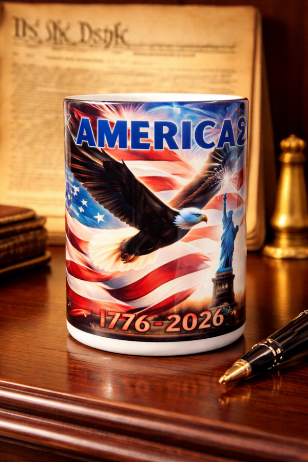 15oz coffee mug America
