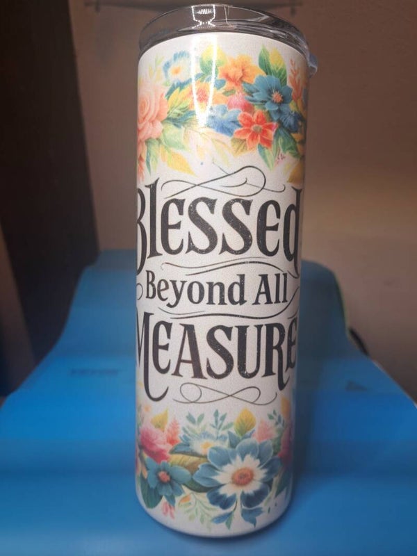 22oz Glitter dust Blessed