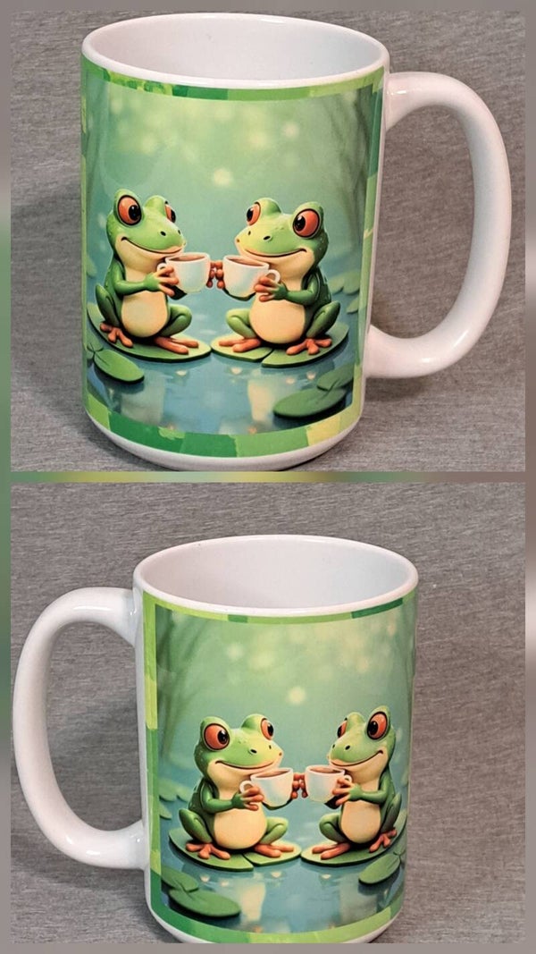 15oz Frogs Coffee Mug