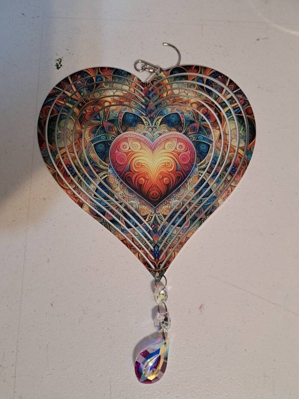 10in. Stained glass