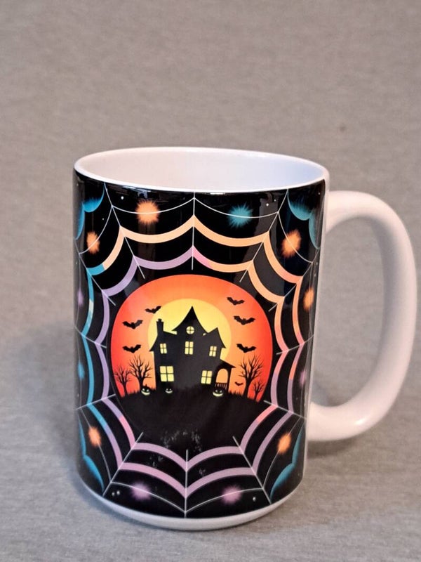 15oz coffee mug Halloween
