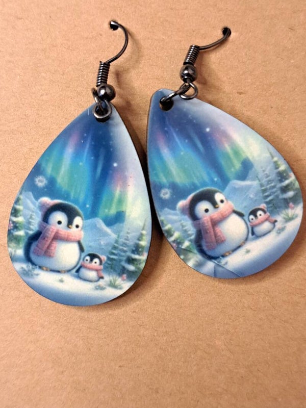 Winter Teardrop Earrings