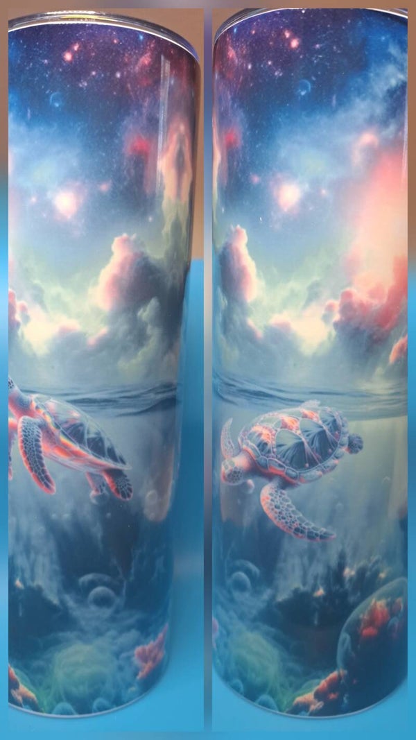 20oz Tumbler Sea turtle