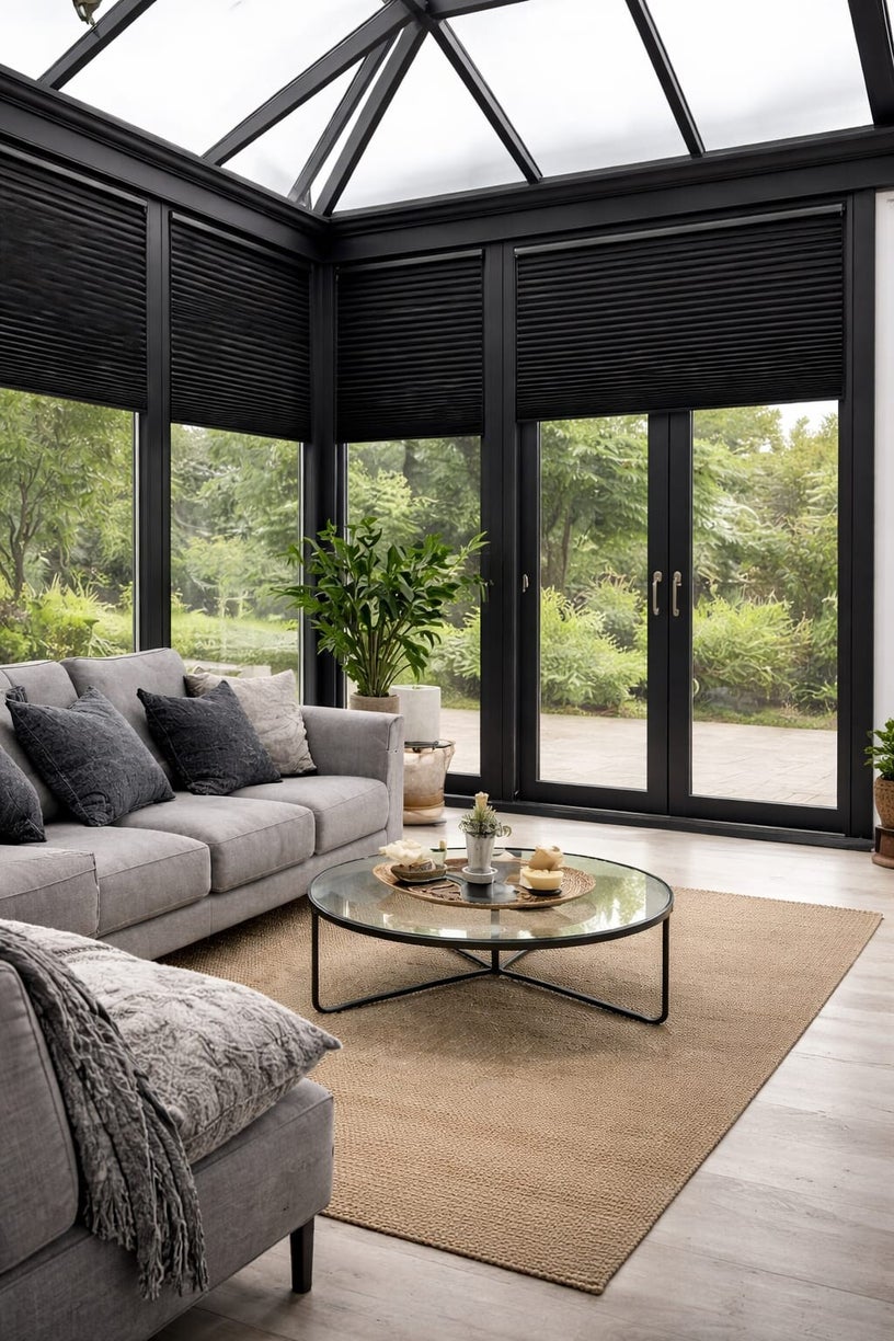 Modern Pleated Blinds