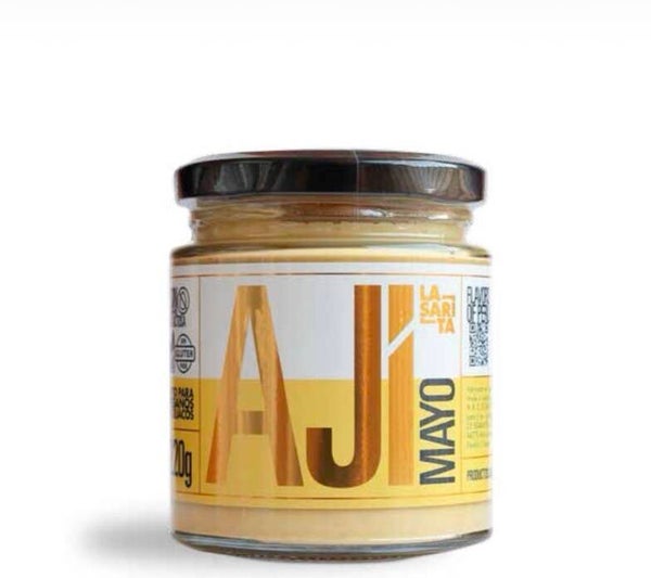 Veganistische Ají Amarillo Mayosaus – 220g “La Sarita” Vegan Friendly 🌱